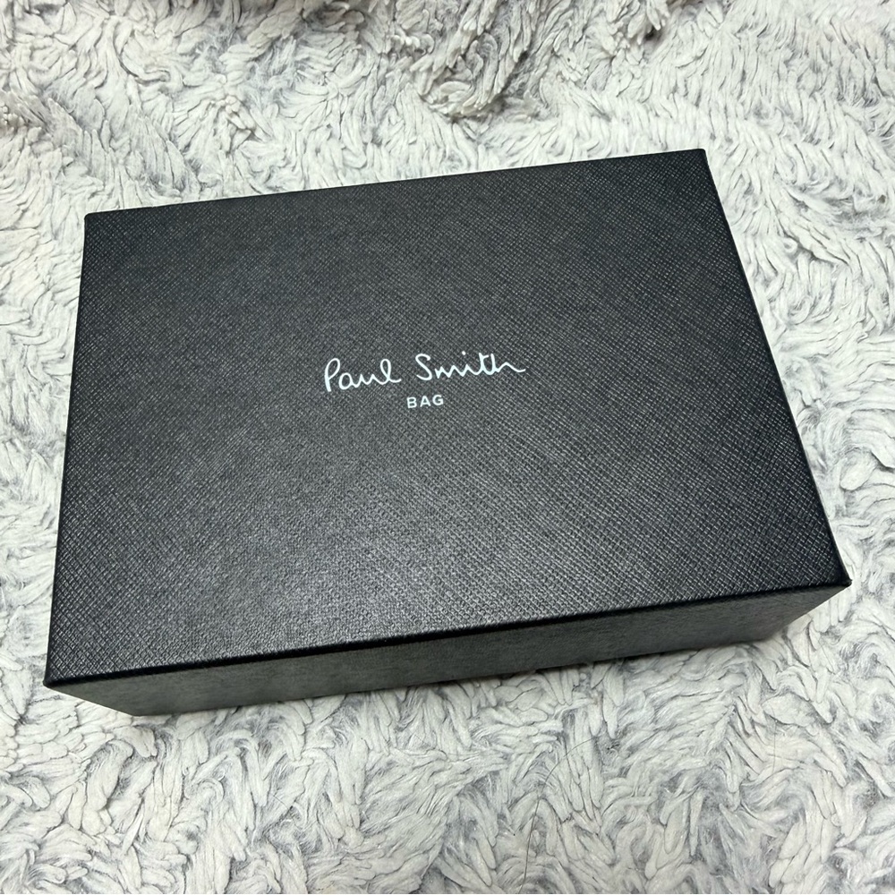 PAUL SMITH Bag Black Box 5.20x3.75x1.80 inches